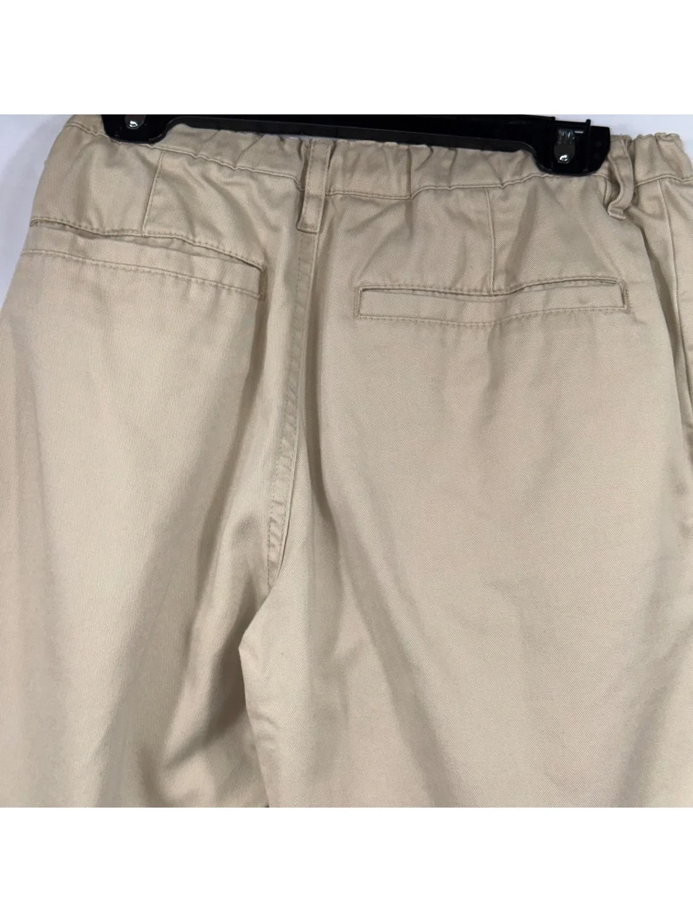 Old Navy Size 12 Khaki Chino Bermuda Shorts